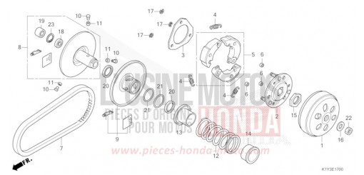 DRIVEN FACE WW125AM de 2021